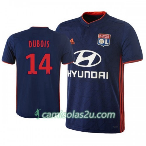 Camisolas de Futebol Olympique Lyonnais Dubois 14 Equipamento Alternativa 2018/19 Manga Curta Camisolas de Futebol Olympique Lyonnais Dubois 14 Equipamento Alternativa 2018/19 Manga Curta